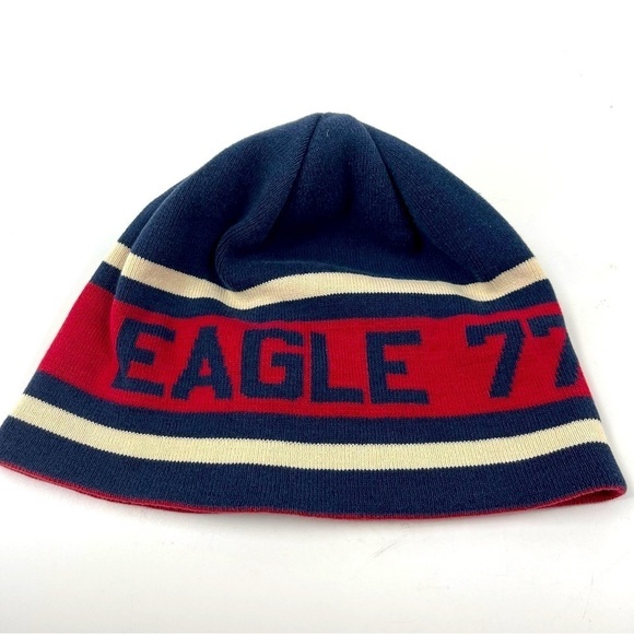 American Eagle 77 Reversible Beanie - Picture 1 of 4